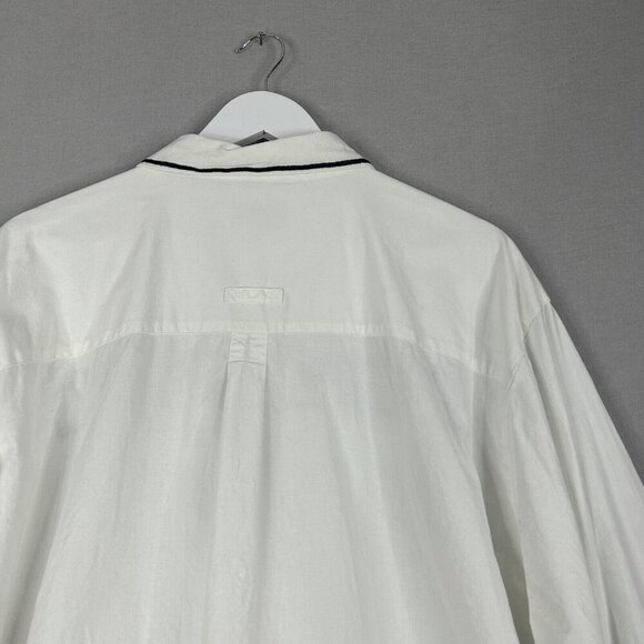 Vintage Jennifer Blair Womens Top 22W White Cow Embroidery Shirt Ranch Country - Picture 8 of 13